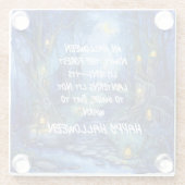 Flüstern im Hollow - The Lantern Path Glasuntersetzer (Rückseite)