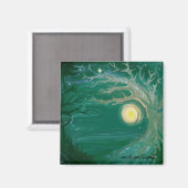 Flüstern im Night-Magneten Magnet (Vorderseite/Rückseite)