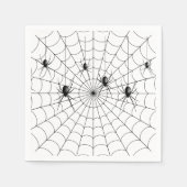 Flüstern im Web Serviette (Vorderseite)