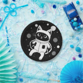 Flüstern im Weltraum Pappteller (Party)