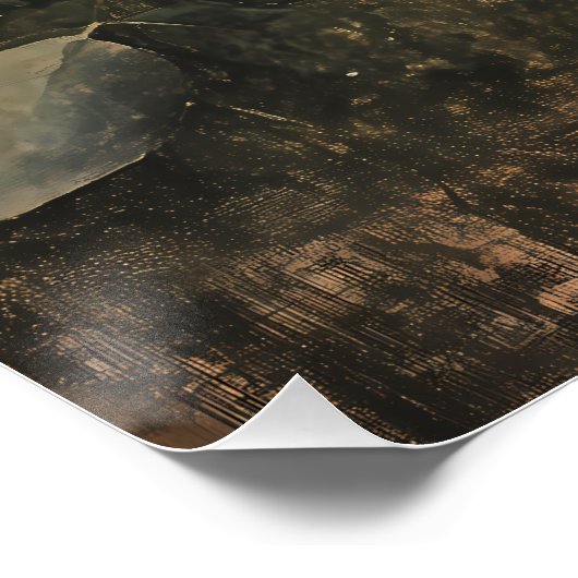 Flüstern in Bloom Poster (Ecke)