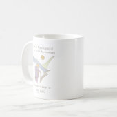 Flüstern in den Bergen Kaffeetasse (Vorderseite Links)