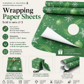 Flüstern in den Kiefern Geschenkpapier Set