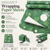 Flüstern in den Kiefern Geschenkpapier Set