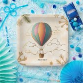 "Flüstern in der Luft" Pappteller (Party)