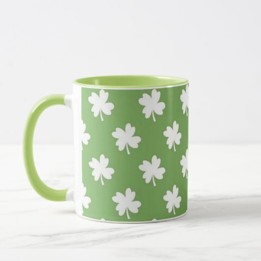 Flüstern in Grün Tasse (Links)