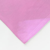 Flüstern in rosa fleecedecke (Ecke)