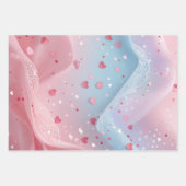 Flüstern in Spitze Geschenkpapier Set (Vorderseite 2)