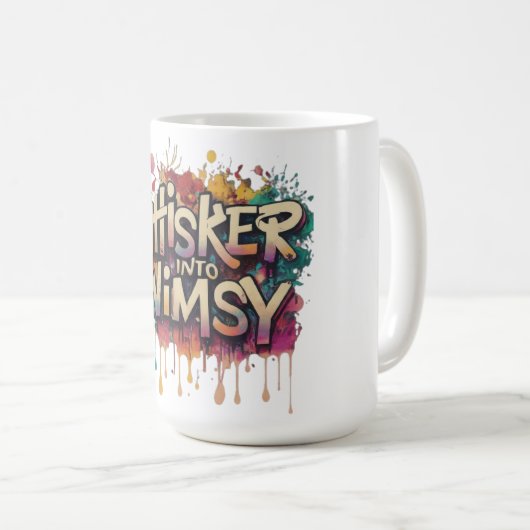 Flüstern in Whimsy Kaffeetasse (VorderseiteRechts)