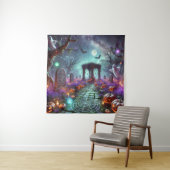 Flüstern jenseits des Arms Wandteppich (Beispiel)