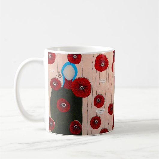 "Flüstern" Kaffeetasse (Links)