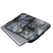 Flüstern Laptopschutzhülle (Vorne Knopf)