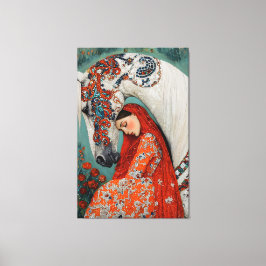 Flüstern Leinwanddruck