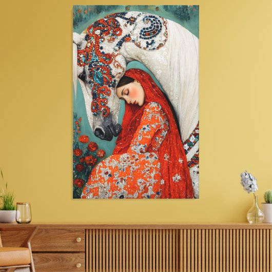 Flüstern Leinwanddruck (Insitu (Wohnzimmer))