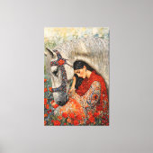 Flüstern Leinwanddruck (Vorderseite)