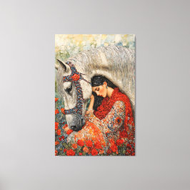 Flüstern Leinwanddruck