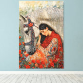 Flüstern Leinwanddruck (Insitu (Holzboden))