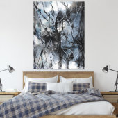 Flüstern Leinwanddruck (Insitu (Schlafzimmer))