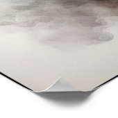 Flüstern mit Vintager Eleganz Poster (Ecke)