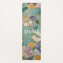Flüstern Pastel Gingko Yogamatte
