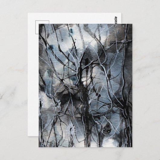 Flüstern Postkarte (Vorne/Hinten)