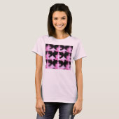 Flüstern-rosa T - Shirt-Medium T-Shirt (Vorne ganz)