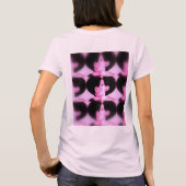 Flüstern-rosa T - Shirt-Medium T-Shirt (Rückseite)