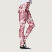 Flüstern (rot) leggings (Rechts)