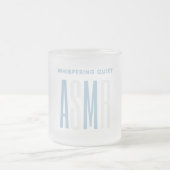 Flüstern ruhiger ASMR Mattglastasse (Mittel)