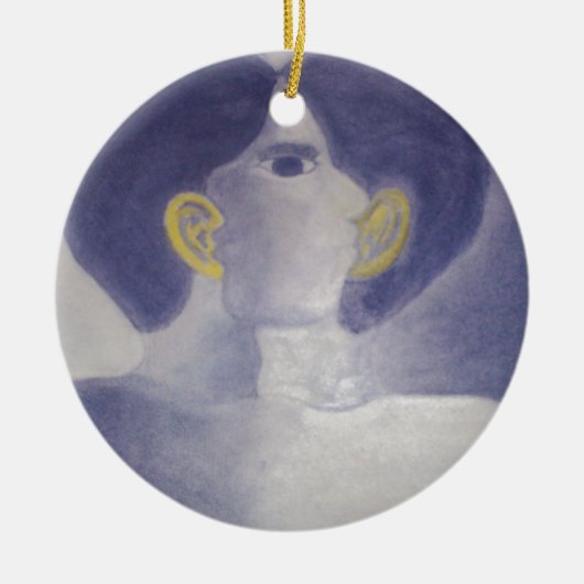 Flüstern-Sammlung Keramikornament (Vorne)