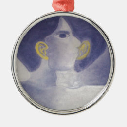 Flüstern-Sammlung Silbernes Ornament