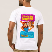 Flüstern Sie meinem Soul koreanisches Pastelmädche T-Shirt (Rückseite)