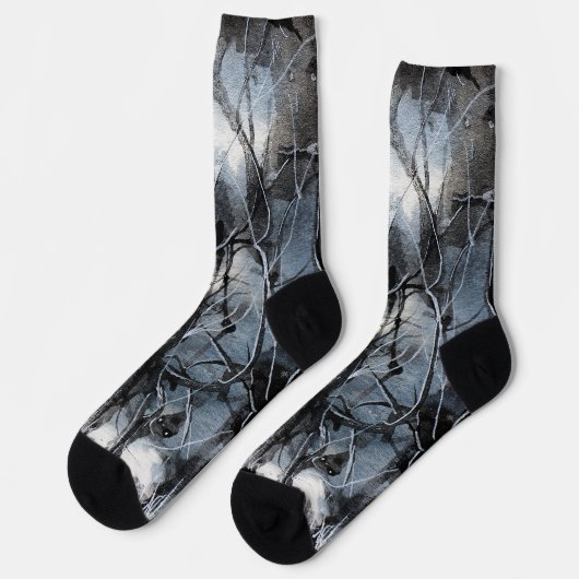 Flüstern Socken (Linkes Detail)