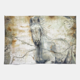 Flüstern über die Steppe Küchentuch