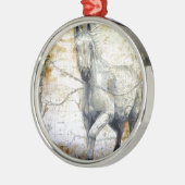 Flüstern über die Steppe Silbernes Ornament (Links)