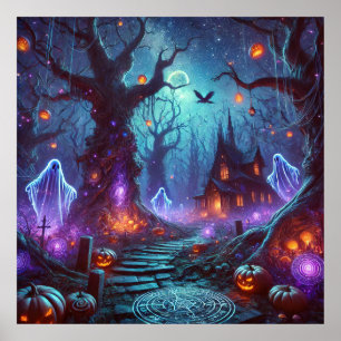 Flüstern unter dem Hollow Moon Poster
