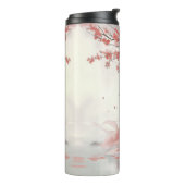 Flüstern unter dem Roten Baum - Mythische Gelassen Thermosbecher (Nach links gedreht)