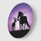 Flüstern unter der violetten Uhr (Winkel)