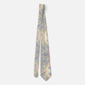 Flüstern von Bio Formen aus Seidentraum in Grün Krawatte (Rückseite)