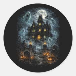 Flüstern von Blackwood Manor Runder Aufkleber