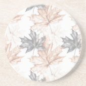 Flüstern von Blätter Herbst Getränkeuntersetzer (Vorne)