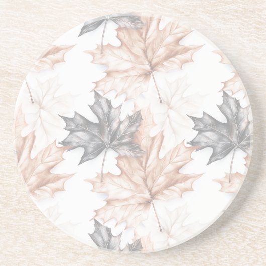 Flüstern von Blätter Herbst Getränkeuntersetzer (Vorne)