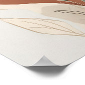 Flüstern von Blätter Poster (Ecke)