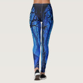 Flüstern von dunkler Woods-Fantasie Leggings (Rückseite)