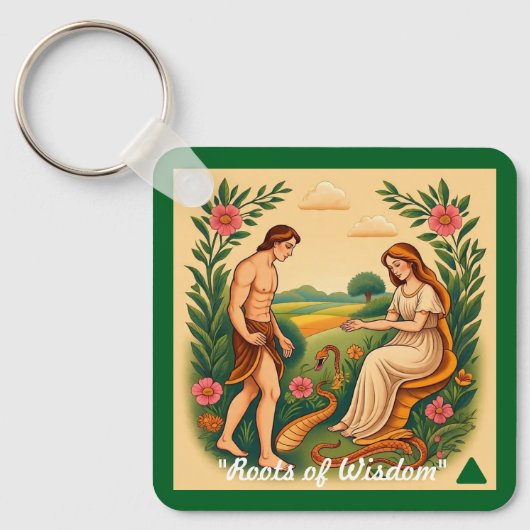 "Flüstern von Eden" Schlüsselanhänger (Vorderseite)