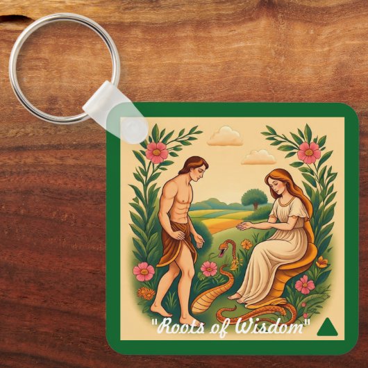 "Flüstern von Eden" Schlüsselanhänger (Vorderseite)