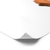 Flüstern von Eichhörnchennachlässen Poster (Ecke)