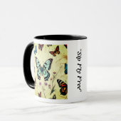 "Flüstern von Flügeln" Tasse (Vorderseite Links)
