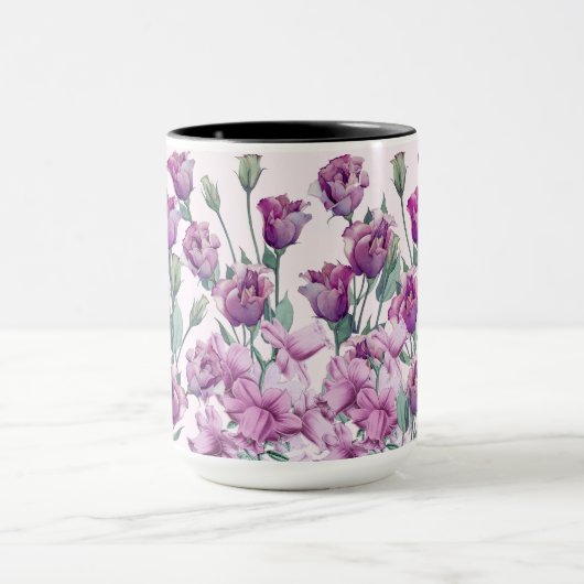 Flüstern von Frühlingswasserfarbe Tasse (Zentrum)