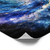 Flüstern von Galaxien Poster (Ecke)